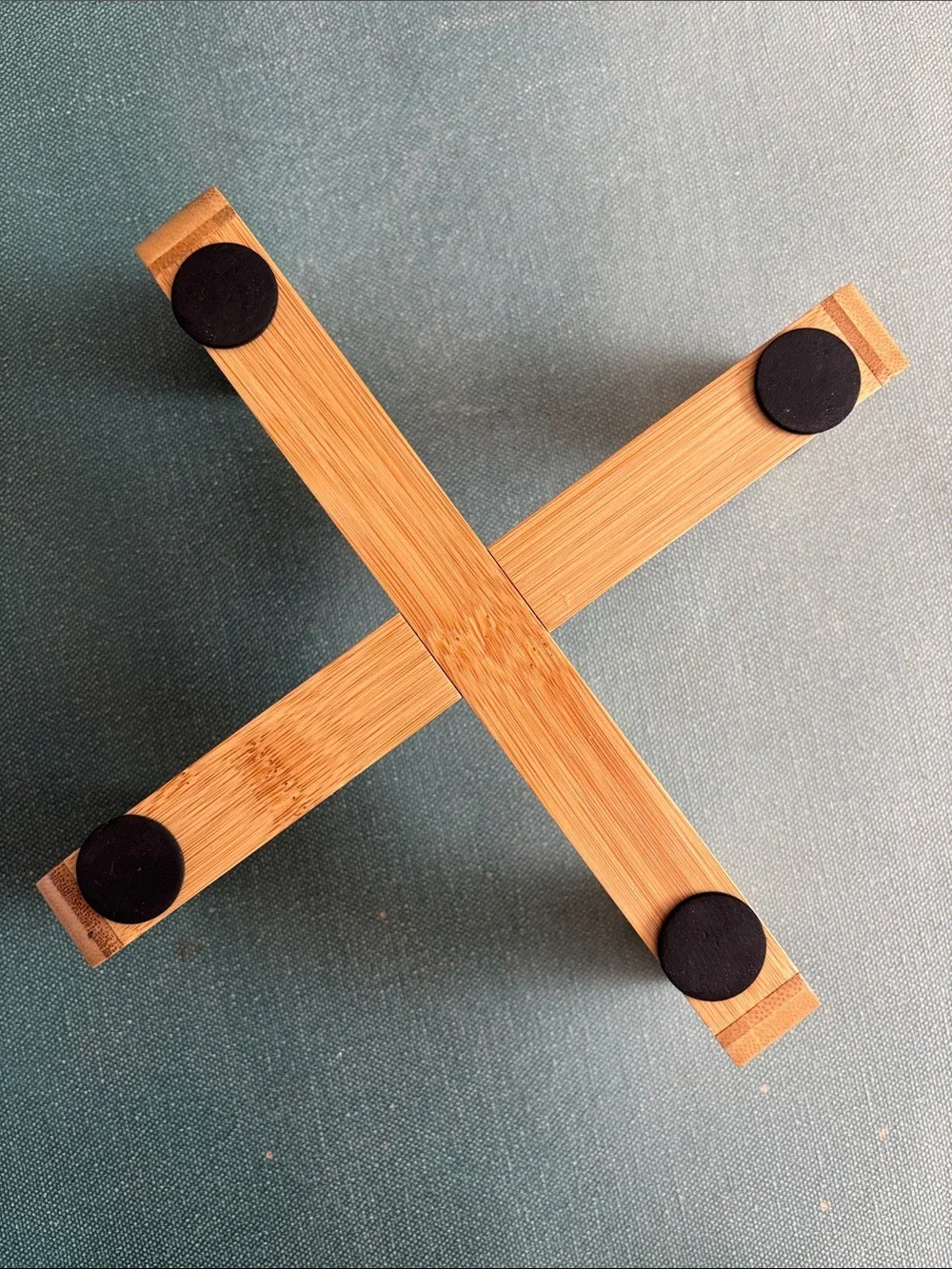 Cat Elevated Slow Feeder with Bamboo Stand